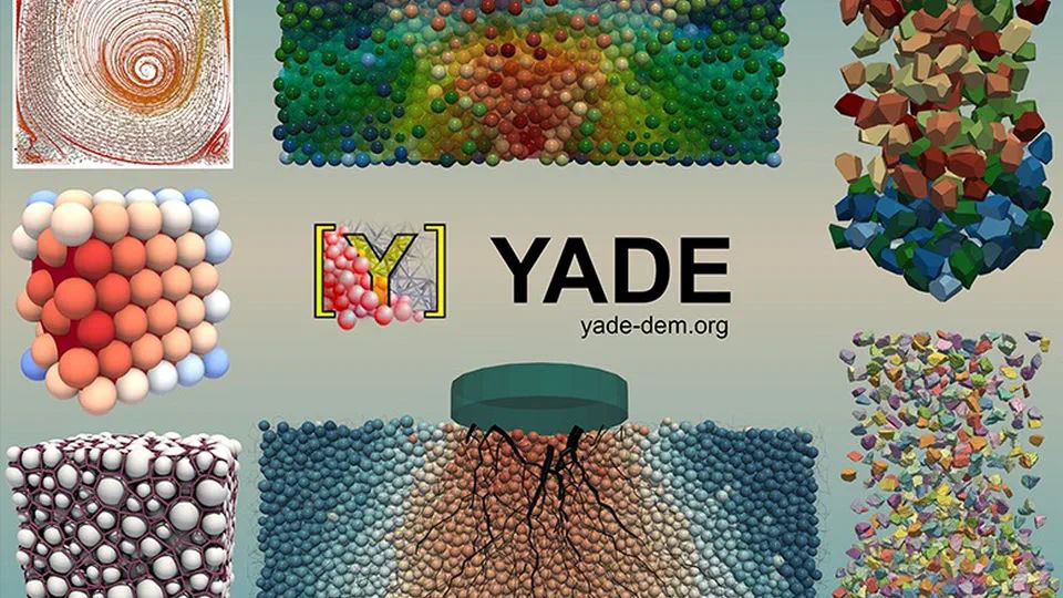 YADE - An extensible framework for the interactive simulation of multiscale, multiphase, and multiphysics particulate systems